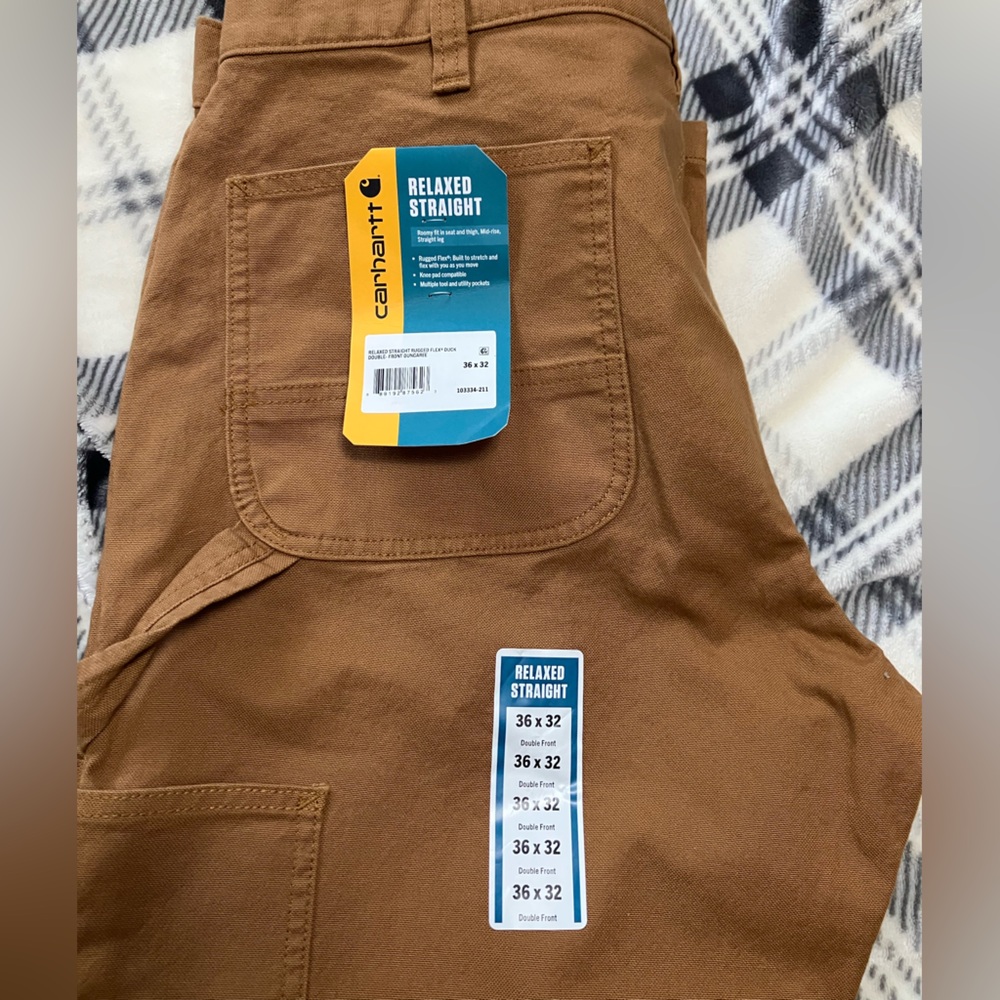 Carhartt Relaxed Straight Tan Pants